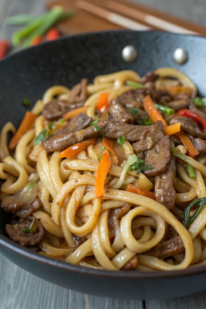 Bulgogi Beef Udon Stir Fry Recipe