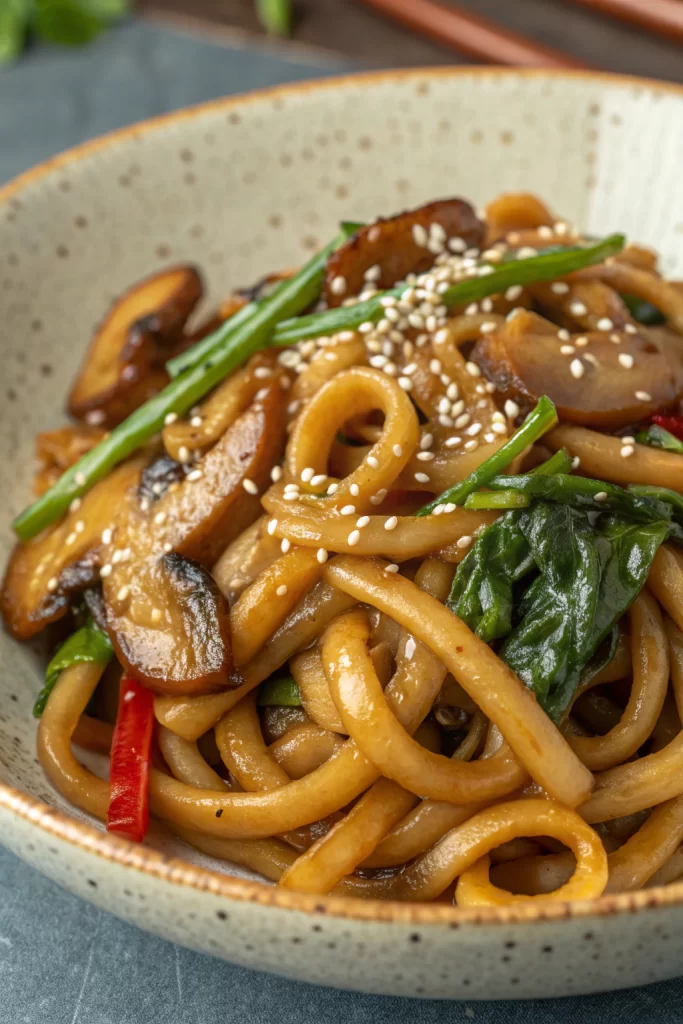 Quick Yaki Udon Recipe