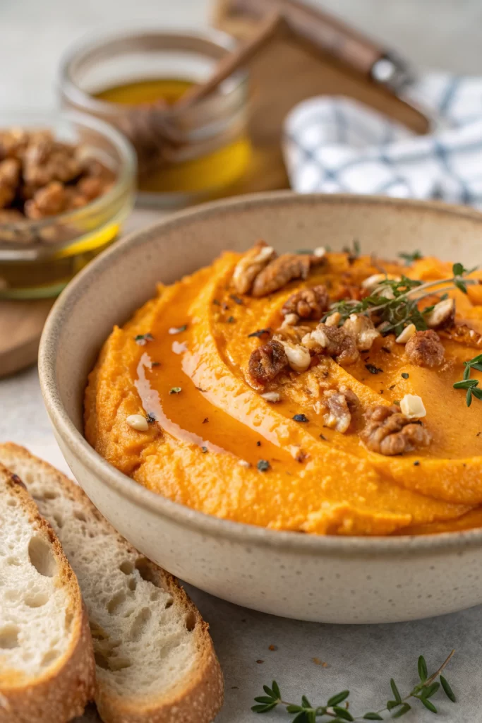 Pumpkin Whipped Feta Dip Recipe