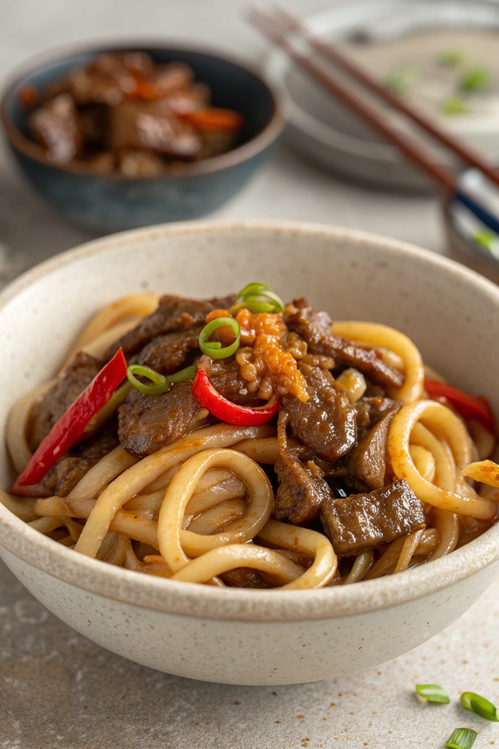 Tasty Beef Udon Stir Fry Recipe