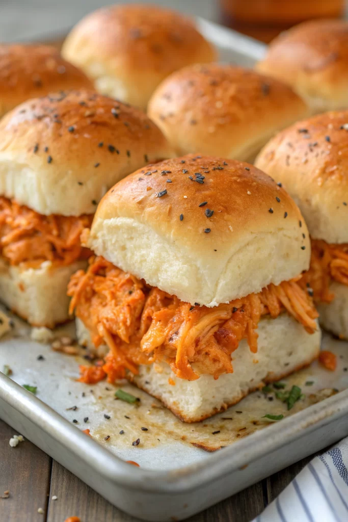 Buffalo Chicken Sliders Recipe