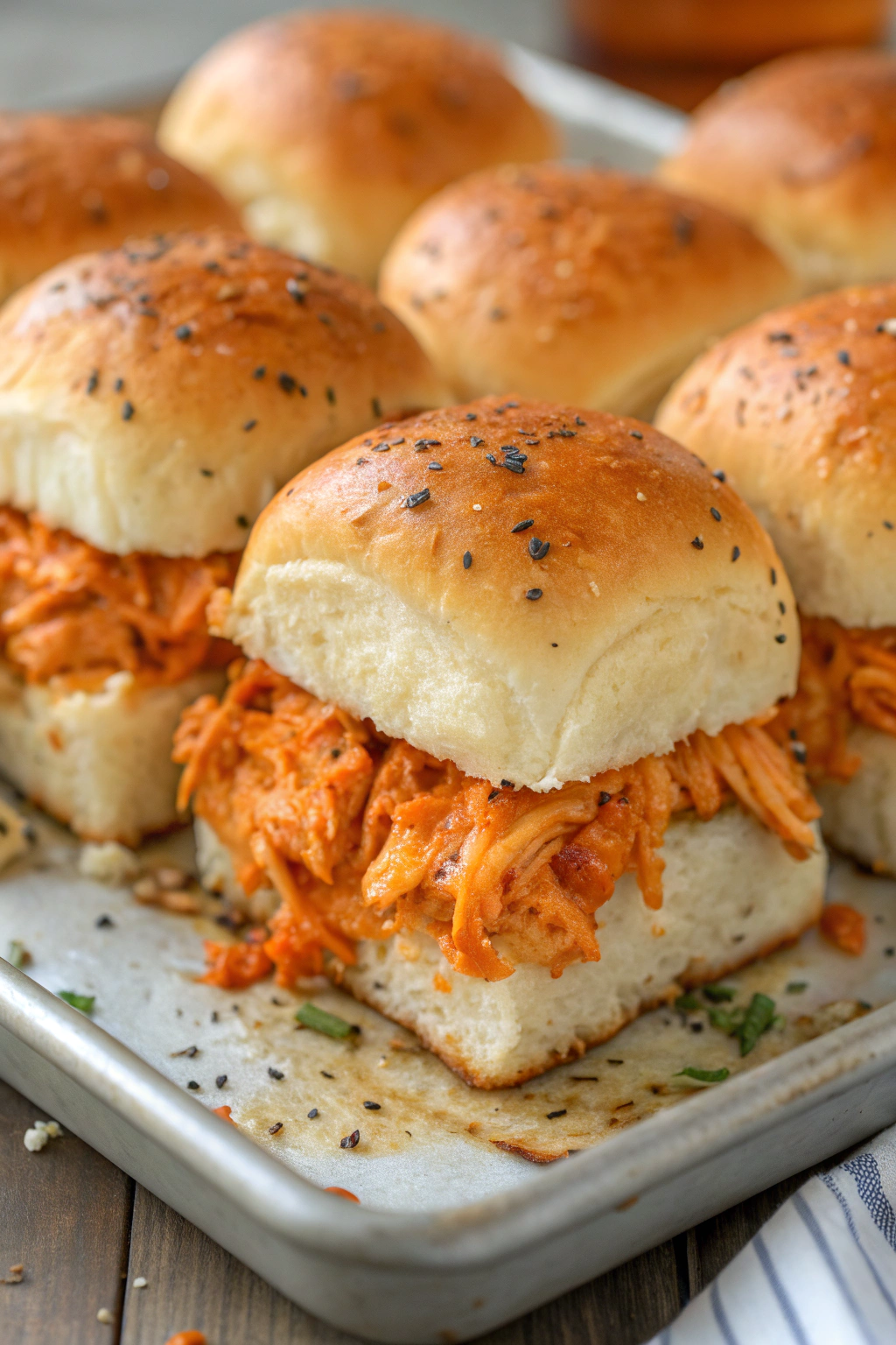 Buffalo Chicken Sliders Recipe