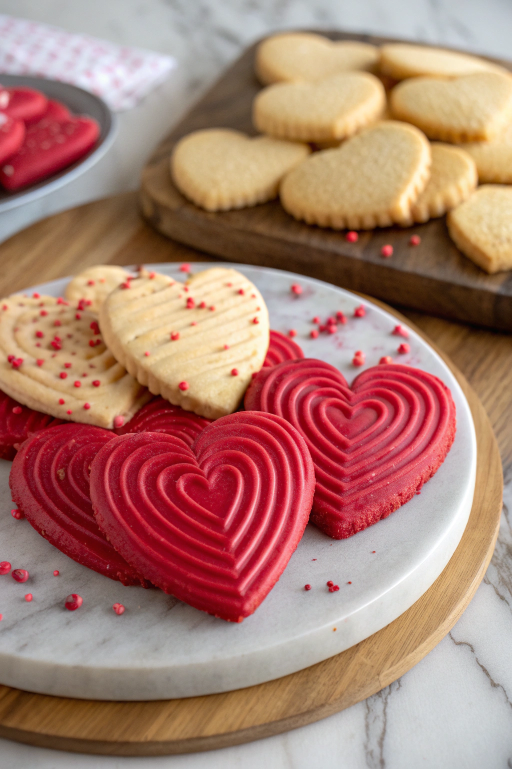 Crisp and Buttery Danish Biscuits with Chocolate Dip