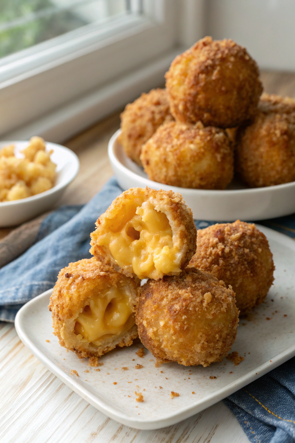 Crispy Air Fryer Mac and Cheese Balls Recipe