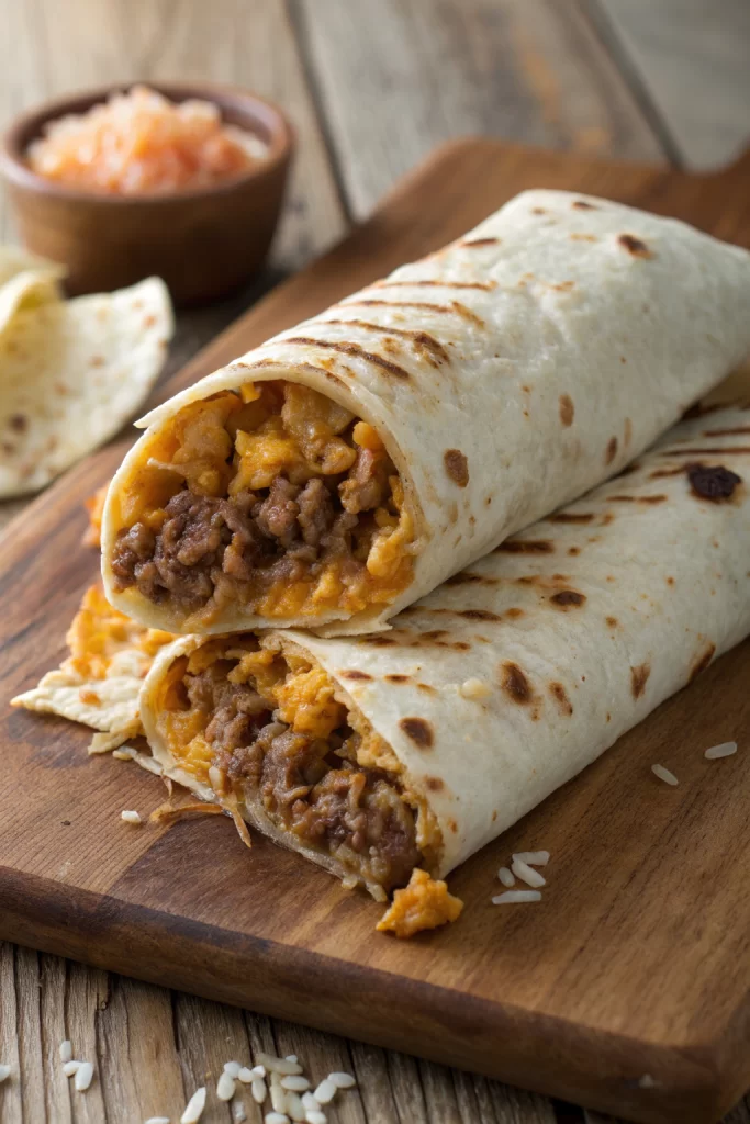 Easy Grilled Cheese Burrito Recipe