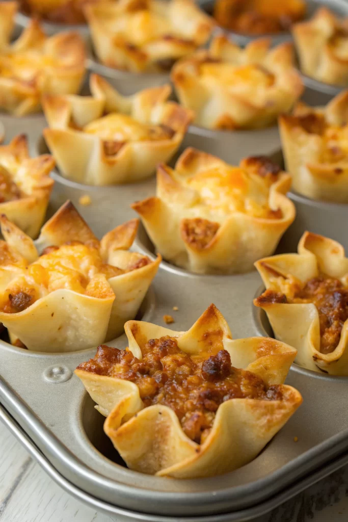 Easy Taco Cups Recipe