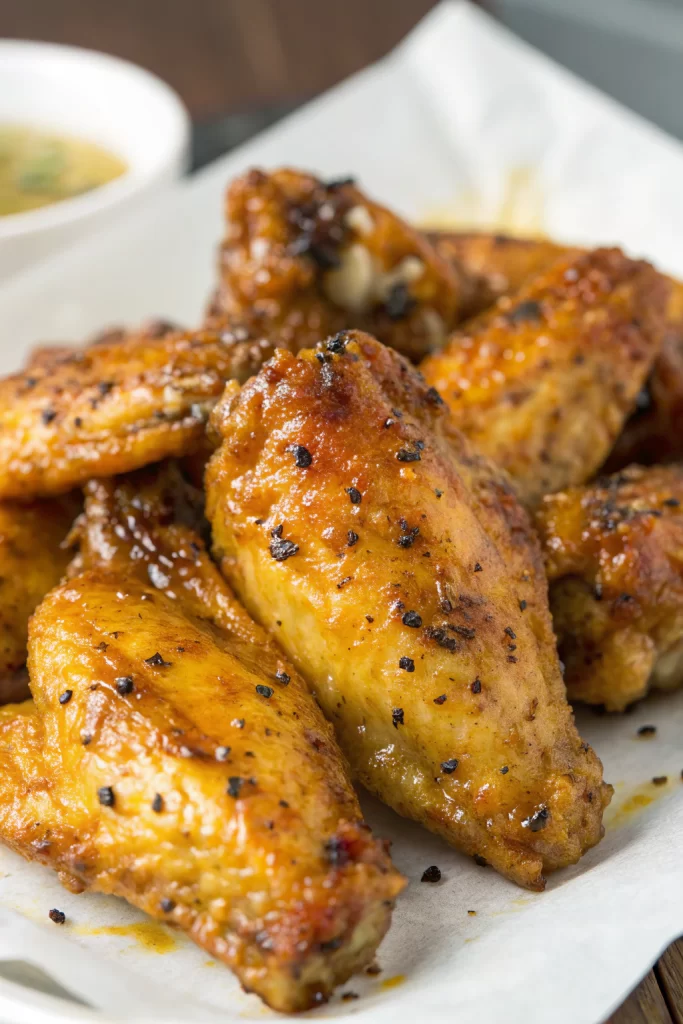 Lemon Pepper Wings with Honey Recipe