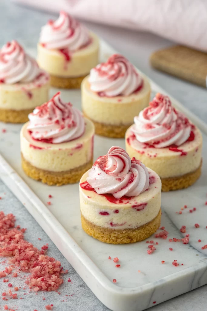 Mini Jammie Dodger Cheesecakes Recipe