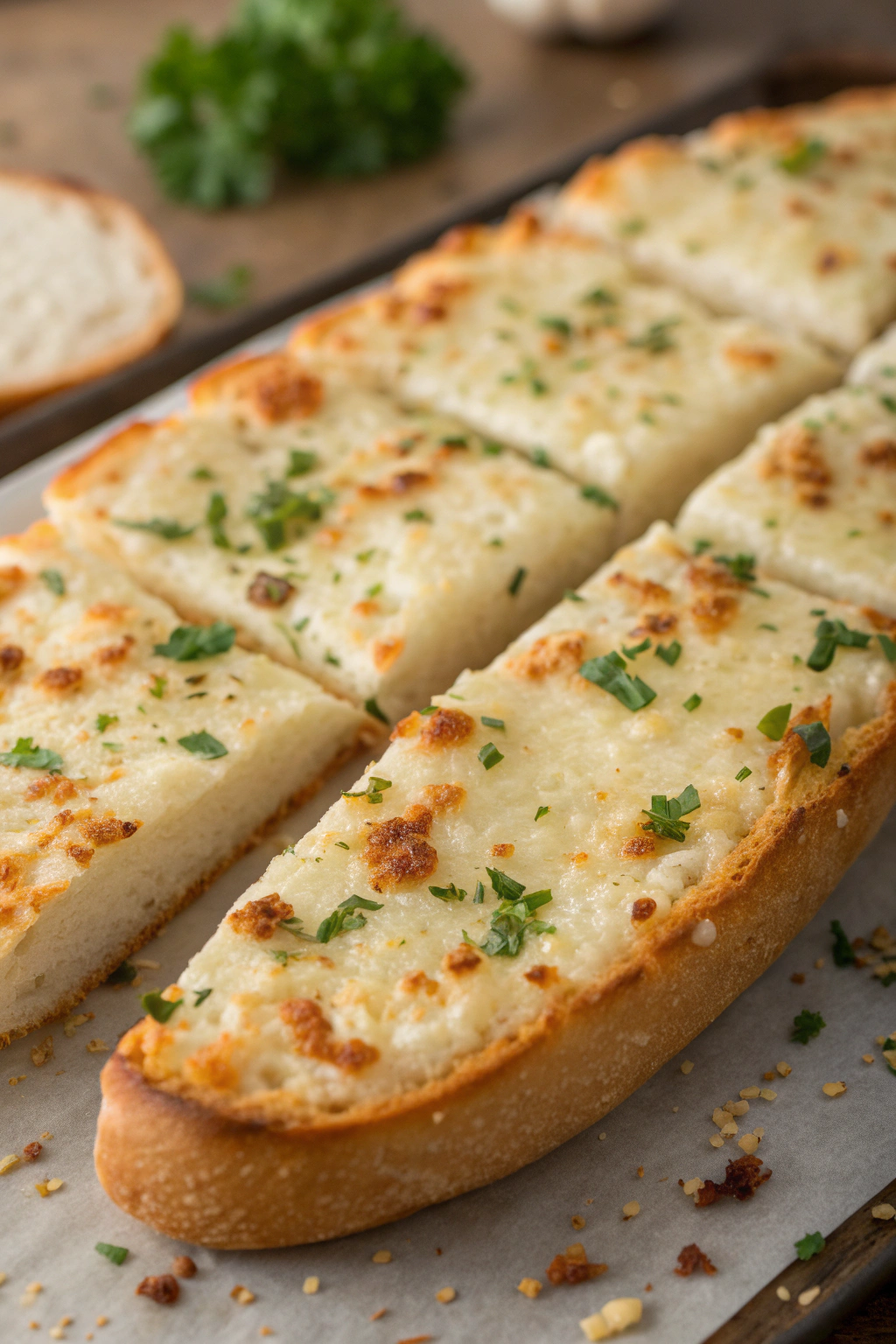 Quick Garlic Breadsticks Recipe