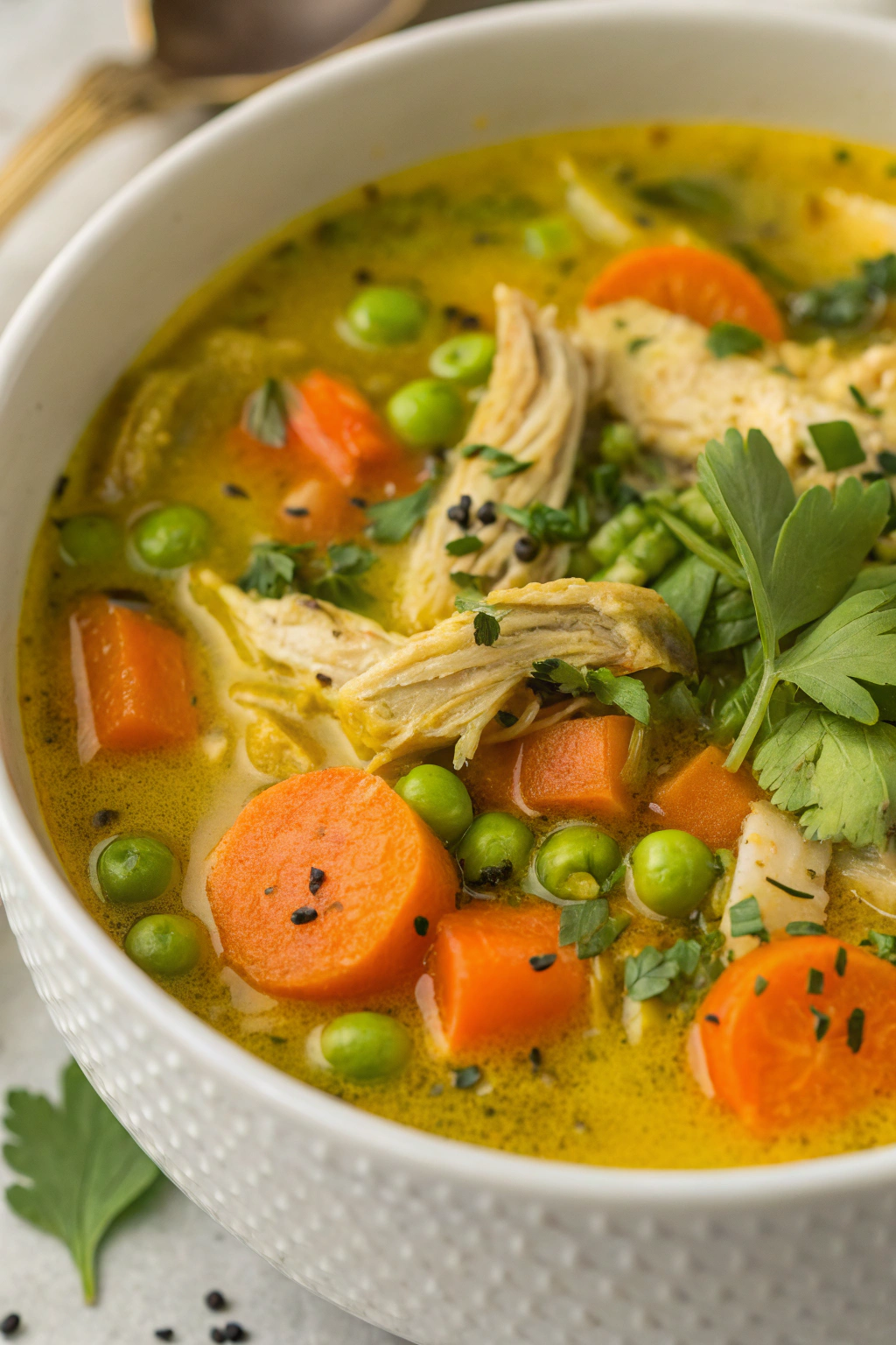 Anti Inflammatory Turmeric Chicken Soup Recipe