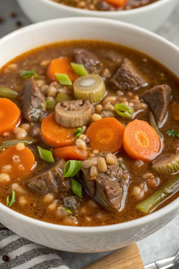 Beef Barley Soup Recipe