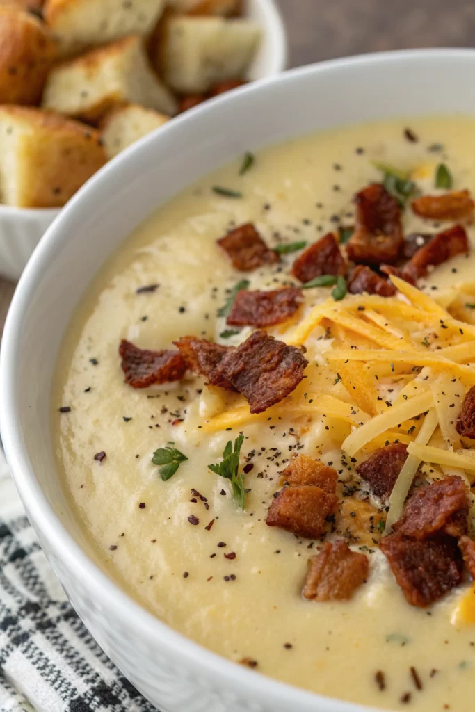 Homemade Loaded Potato Soup Recipe