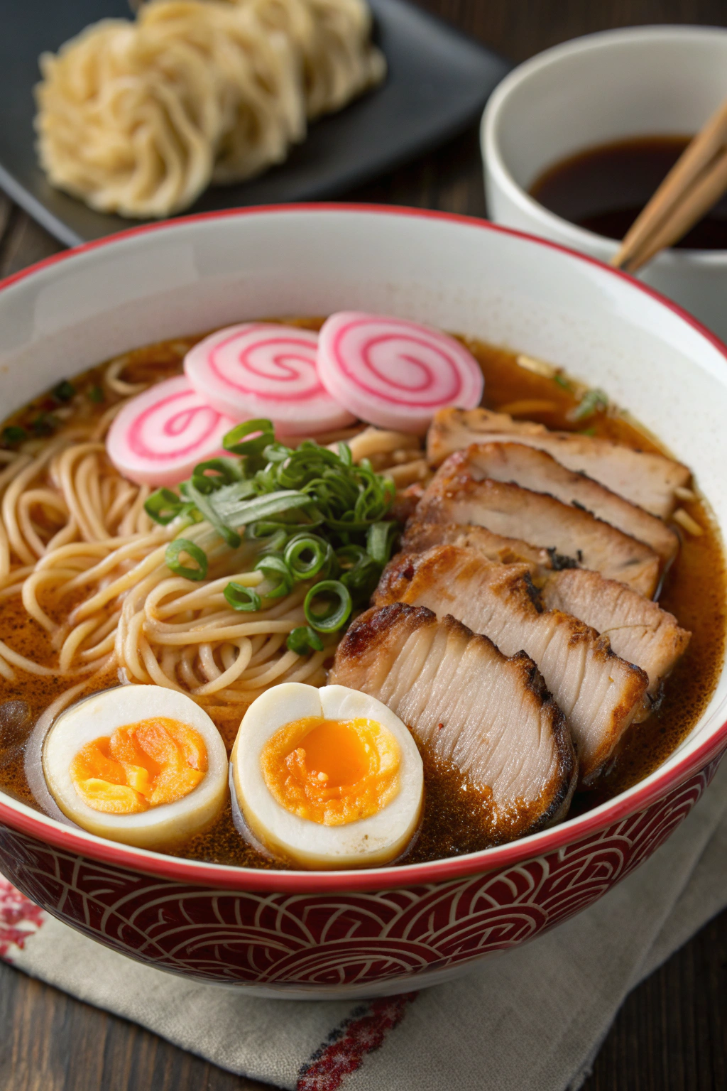Homemade Shoyu Ramen Noodles Recipe