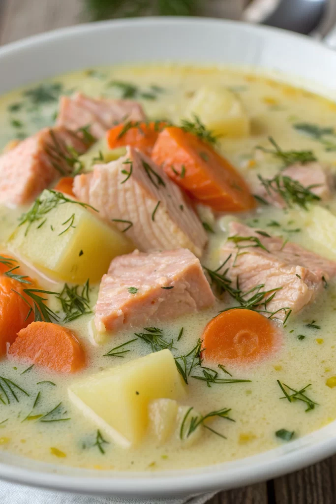Lohikeitto Salmon Soup Recipe