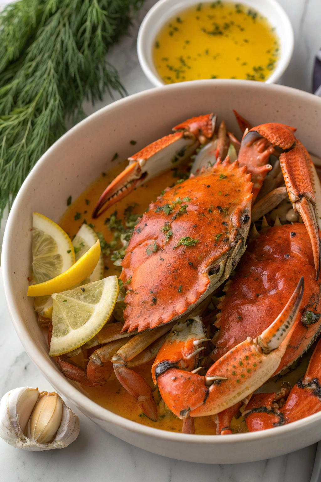 Oven-Roasted Dungeness Crab Recipe