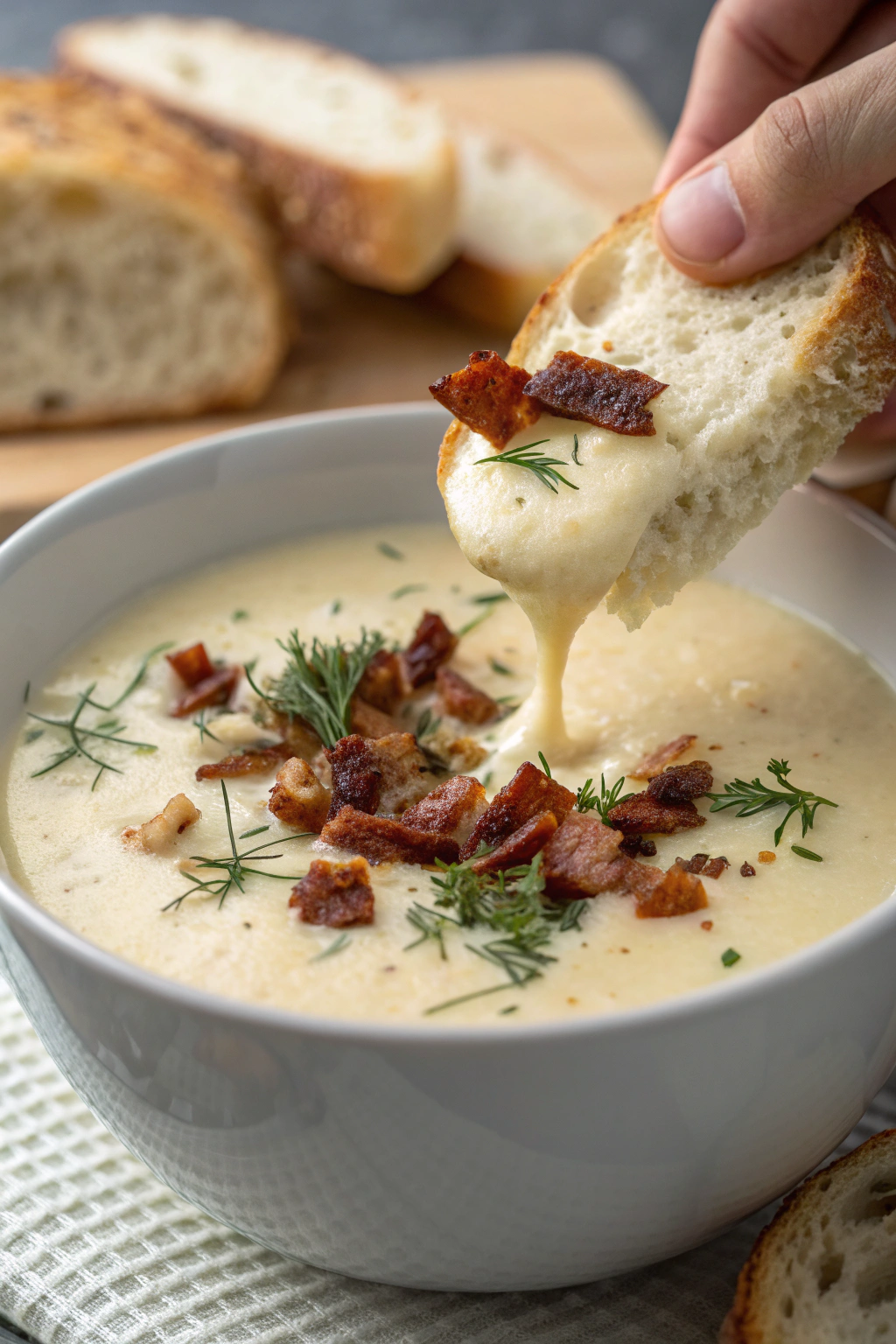 Roasted Garlic Soup Recipe