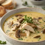 Rotisserie Chicken and Mushroom Soup Recipe