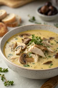 Rotisserie Chicken and Mushroom Soup Recipe