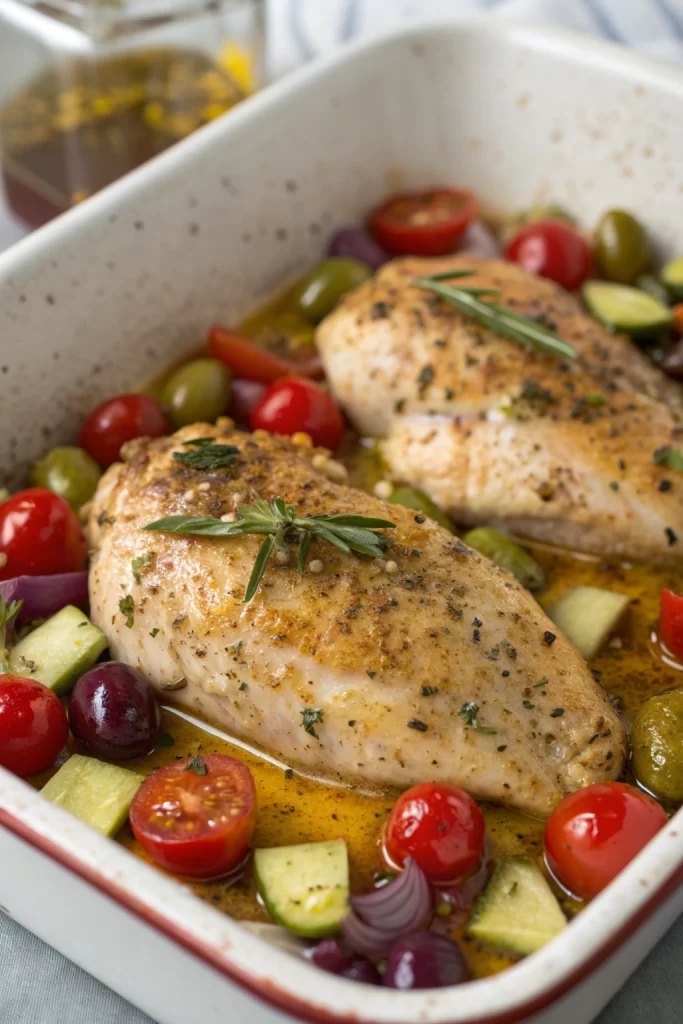 Tasty Easy Mediterranean Baked Fish Recipe