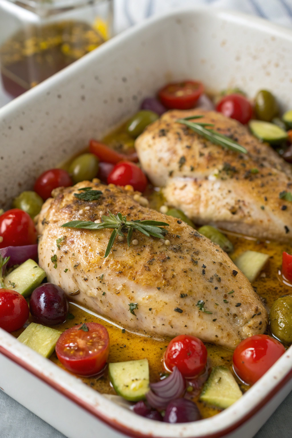 Tasty Easy Mediterranean Baked Fish Recipe