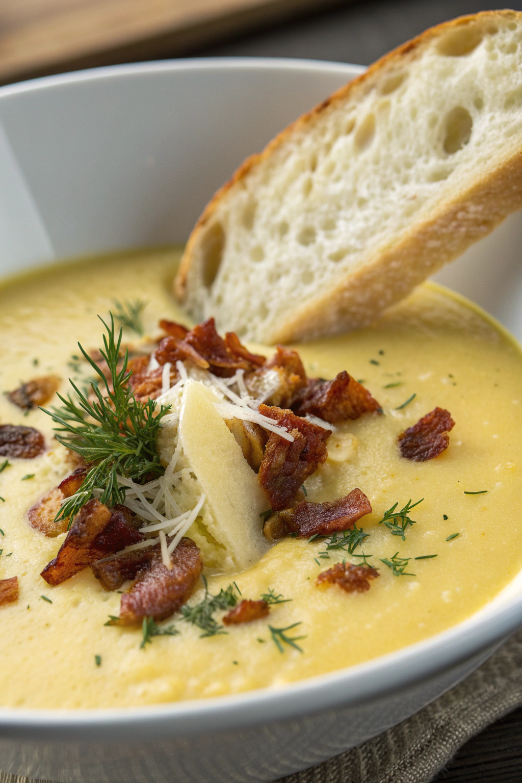 Tasty Roasted Garlic Soup Recipe