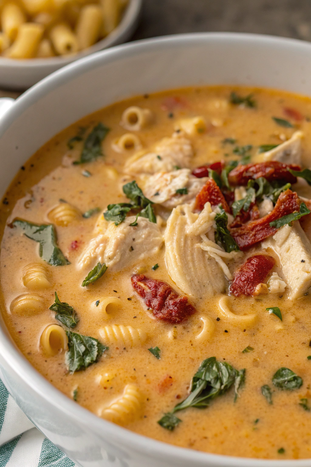 Tuscan Creamy Marry Me Chicken Soup Recipe