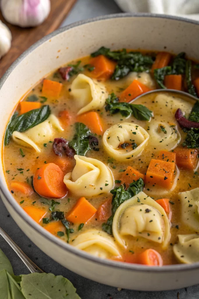 Vegetable Tortellini Soup Recipe