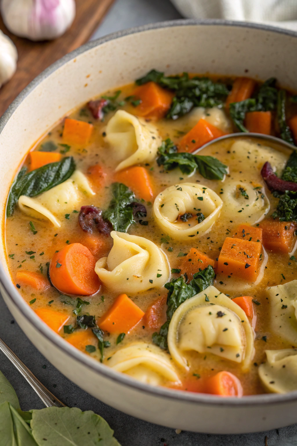Vegetable Tortellini Soup Recipe