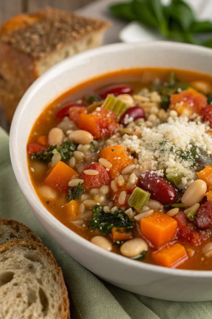 Winter Minestrone Soup Recipe