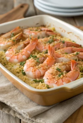 Baked Stuffed Shrimp Casserole Recipe