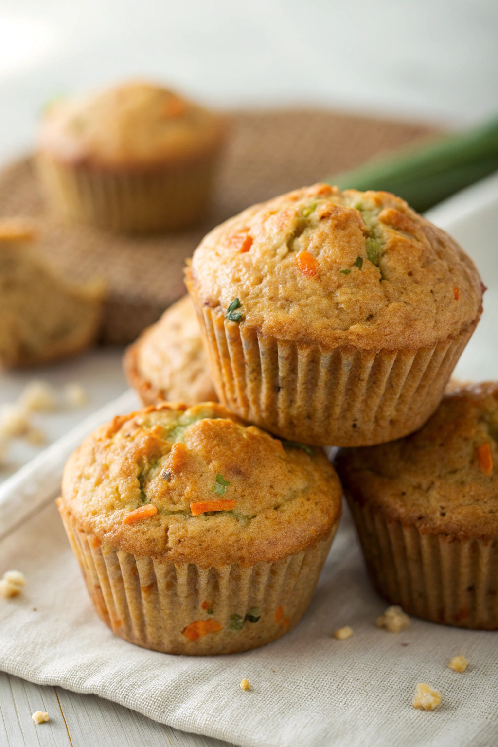 Carrot Cake Zucchini Muffins Recipe