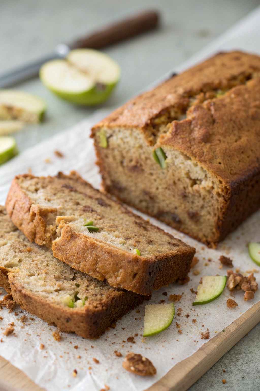 Cinnamon Apple Zucchini Bread Recipe