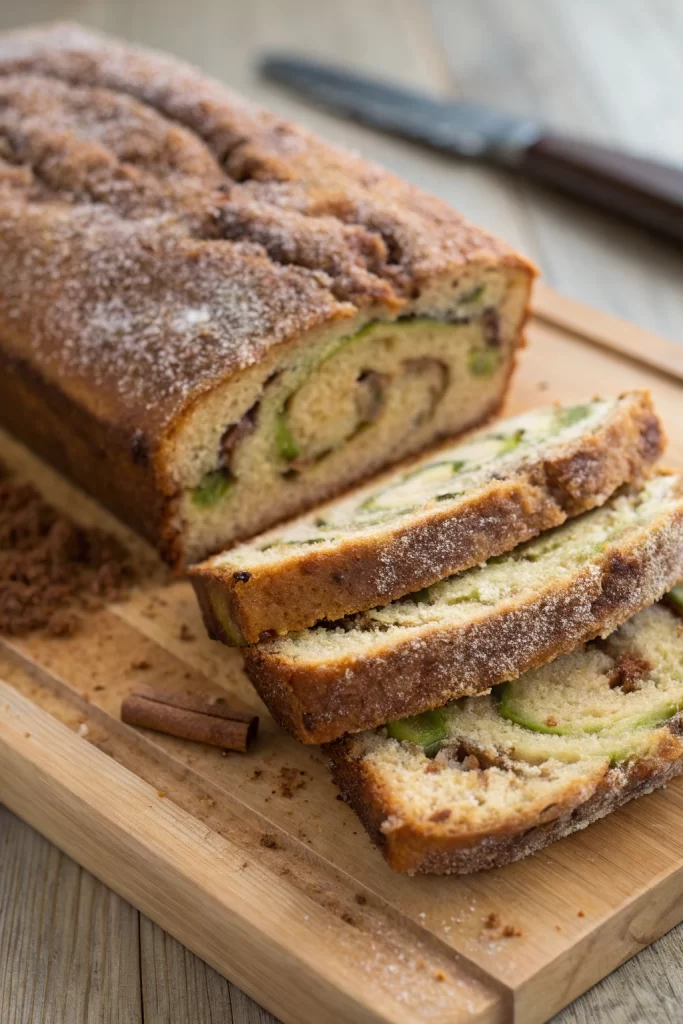 Cinnamon Swirl Zucchini Bread Recipe