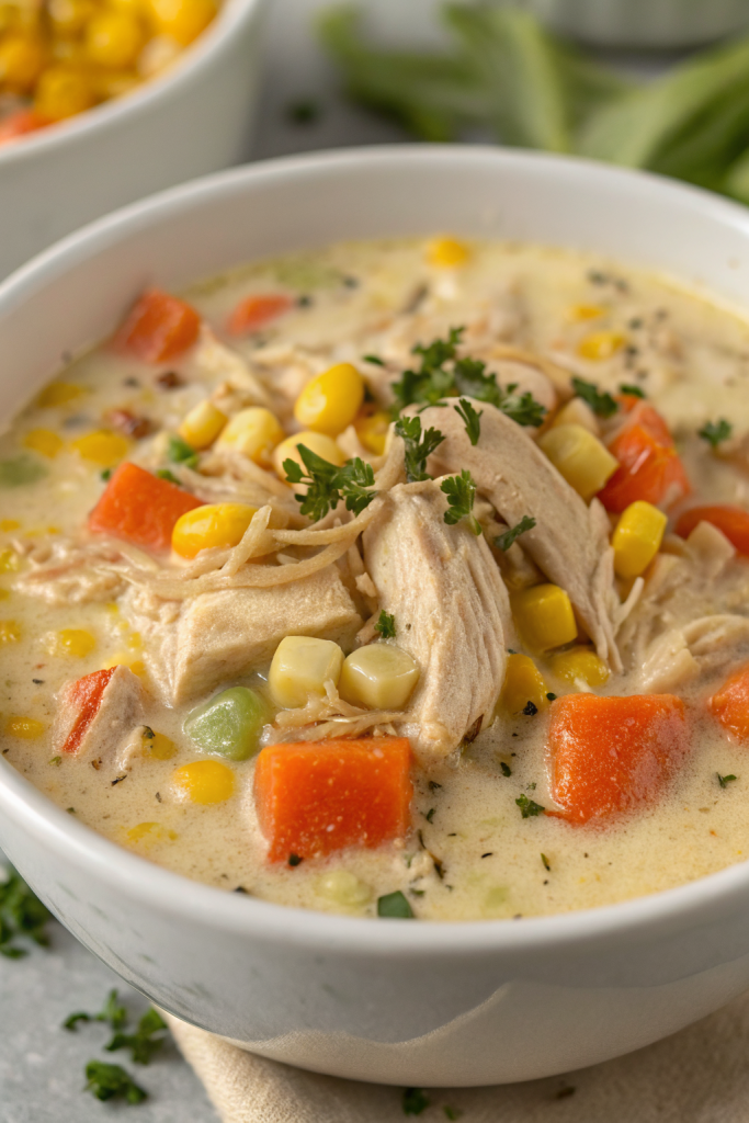 Crockpot Chicken Corn Chowder Recipe