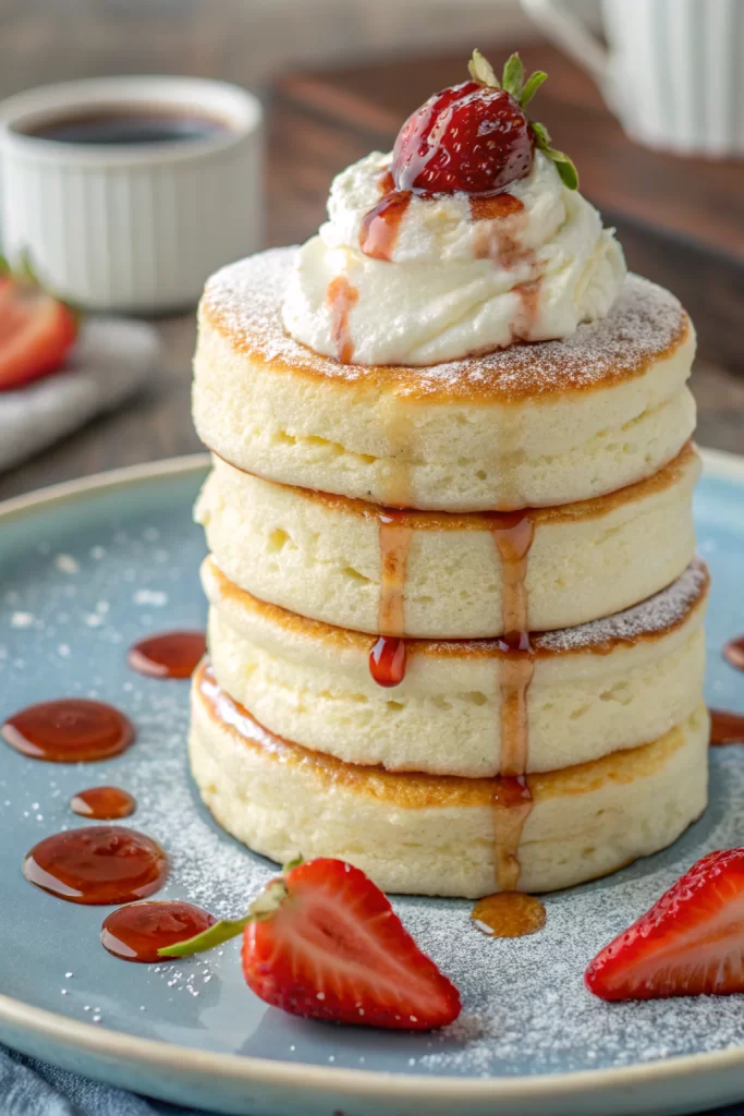 Fluffy Japanese Souffle Pancakes Recipe