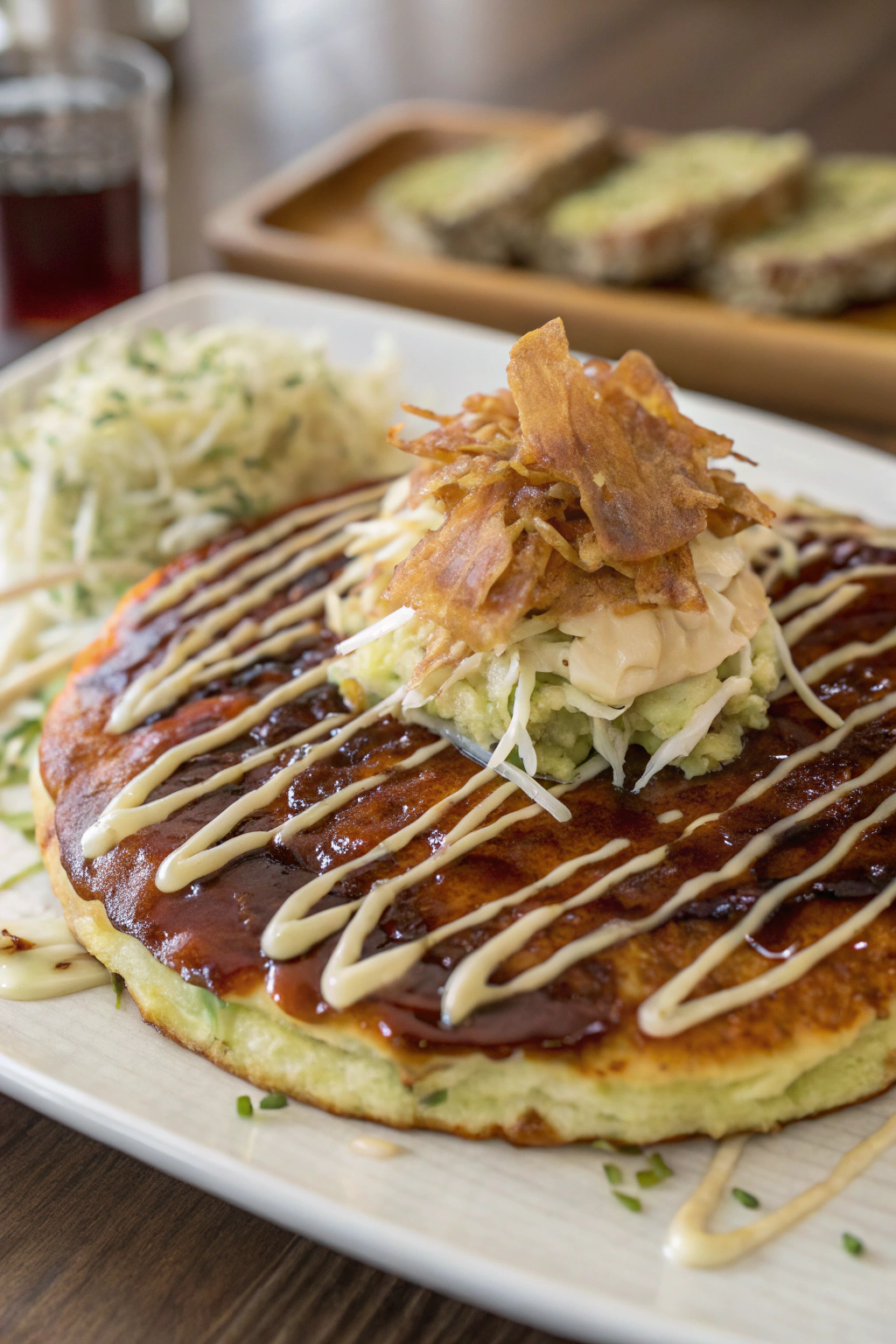 Okonomiyaki Japanese Pancakes Recipe