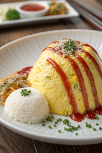 Omurice Japanese Rice Omelet Recipe