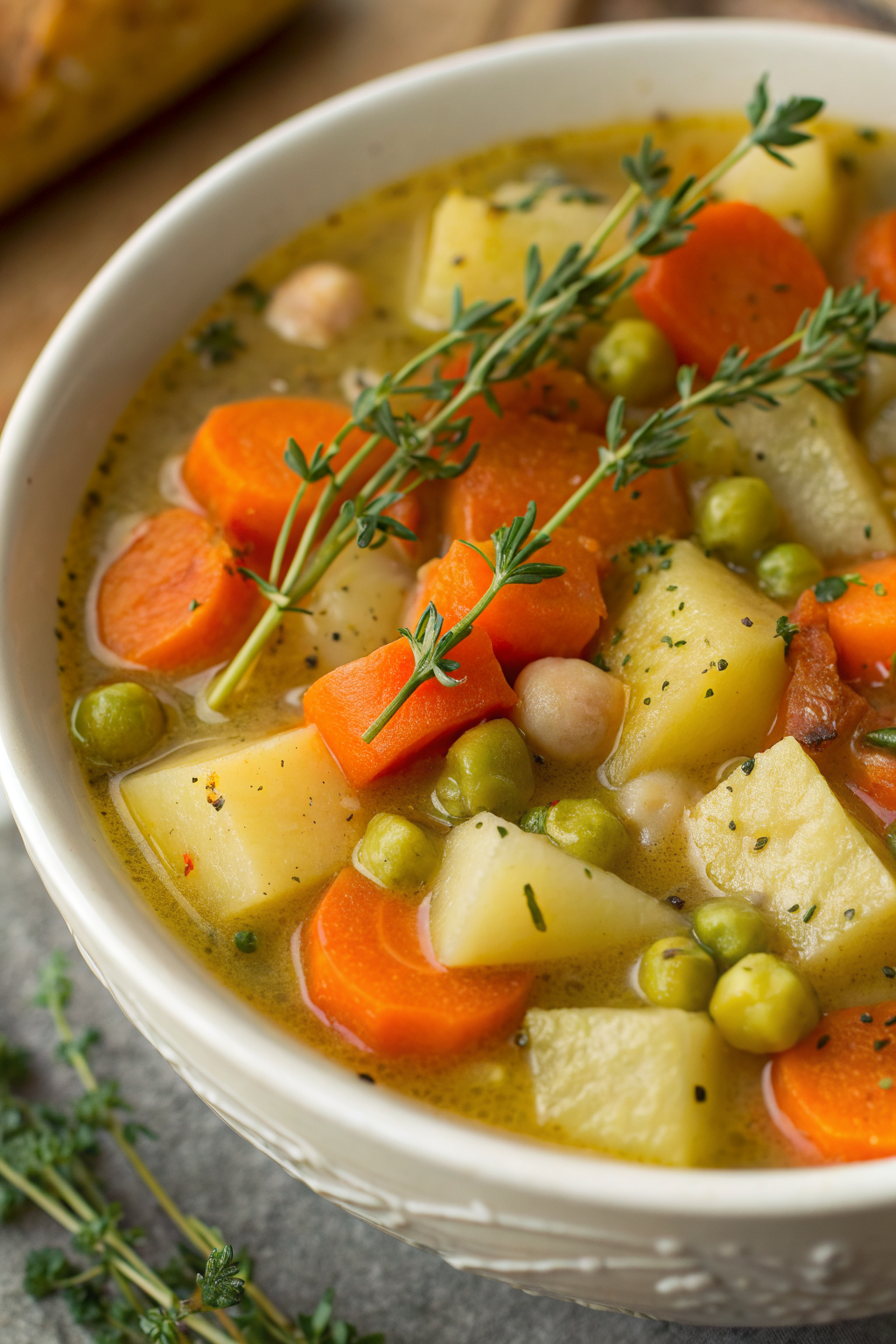 One-Pot Creamy Vegetable Soup Recipe