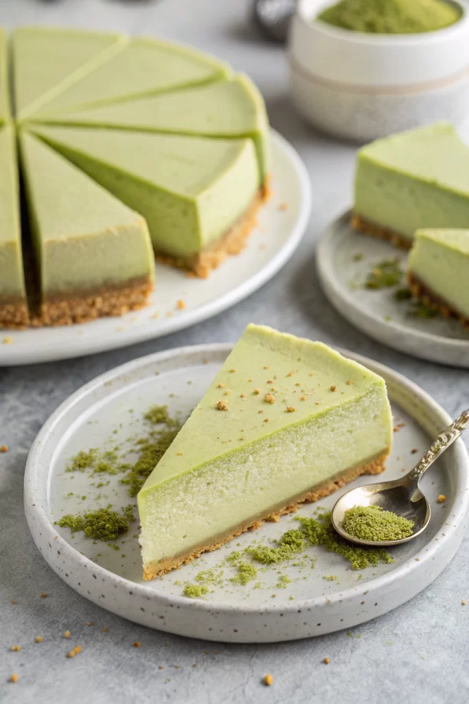 Original Matcha Japanese Cheesecake Recipe