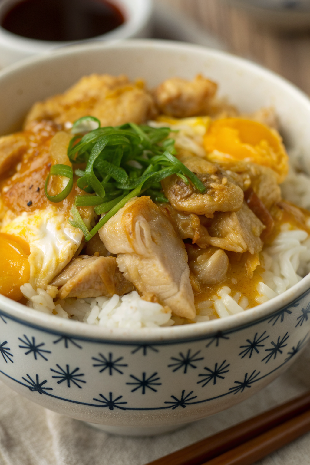 Oyakodon Japanese Chicken Egg Rice Bowl Recipe