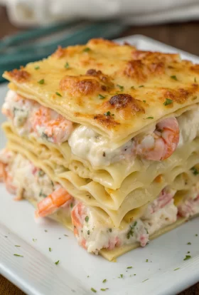 Shrimp Crab Lasagna Recipe