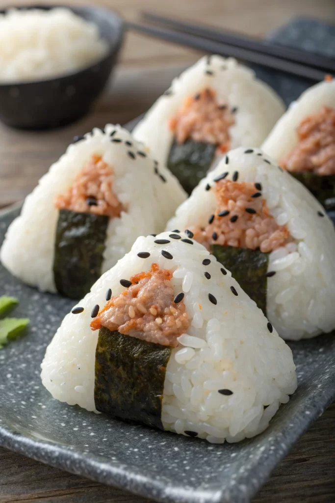 Spicy Tuna Onigiri Recipe