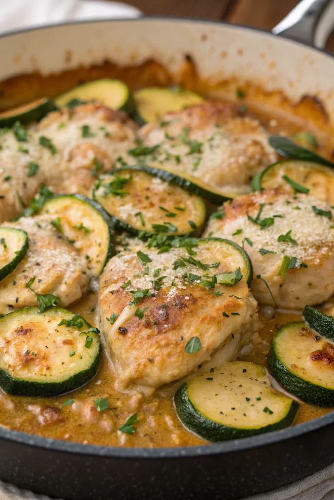 Tasty Chicken Zucchini Bake Recipe