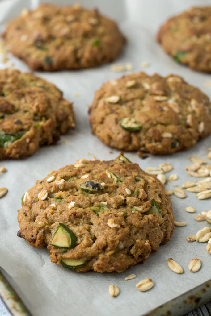 Zucchini Bread Breakfast Cookies
