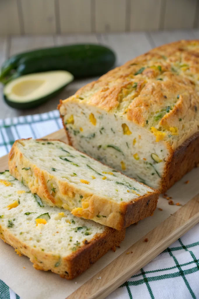 Zucchini Cheese Bread Recipe