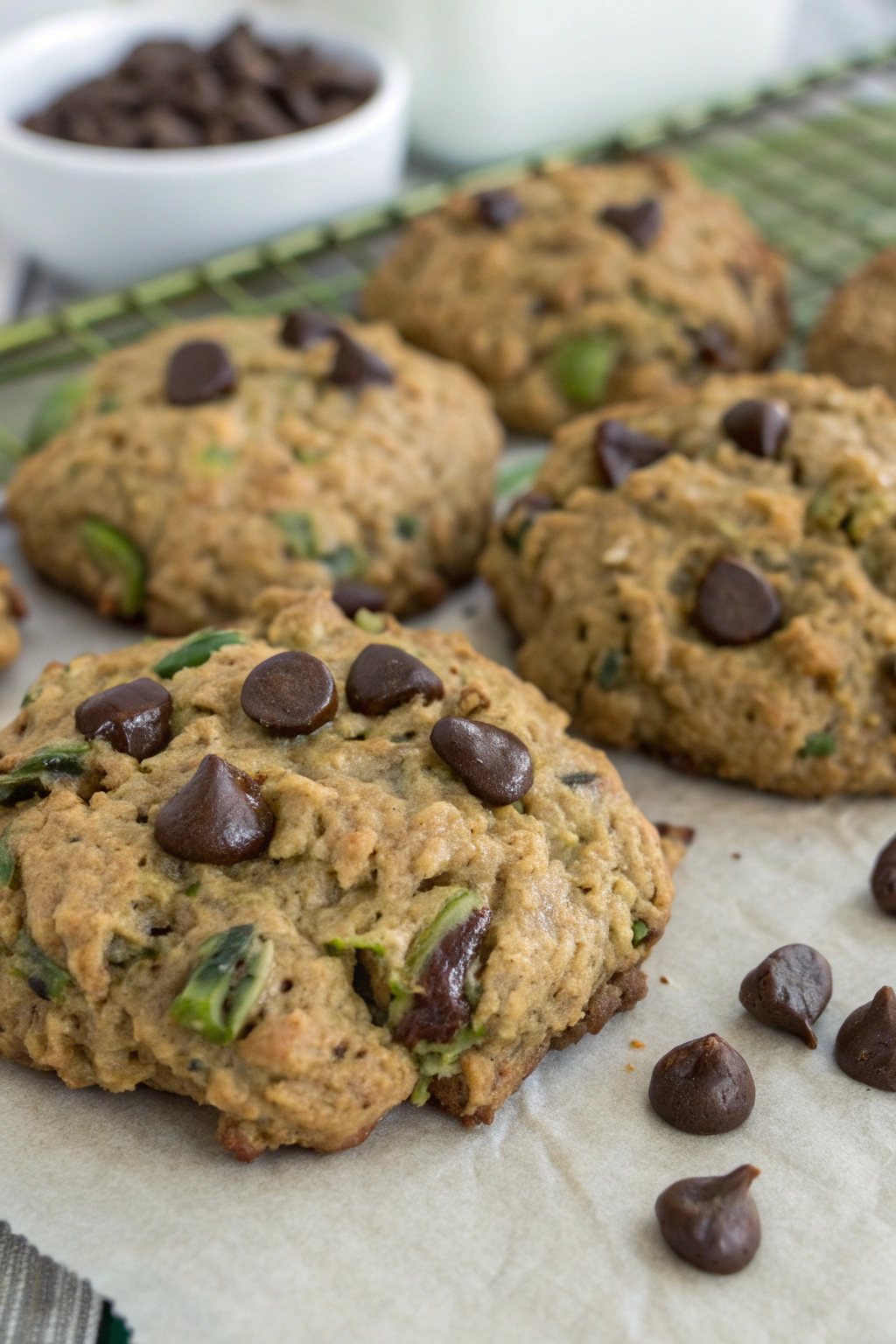 Zucchini Chocolate Chip Cookies Recipe