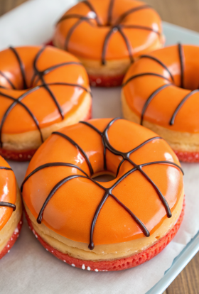 Basketball Donuts Recipe