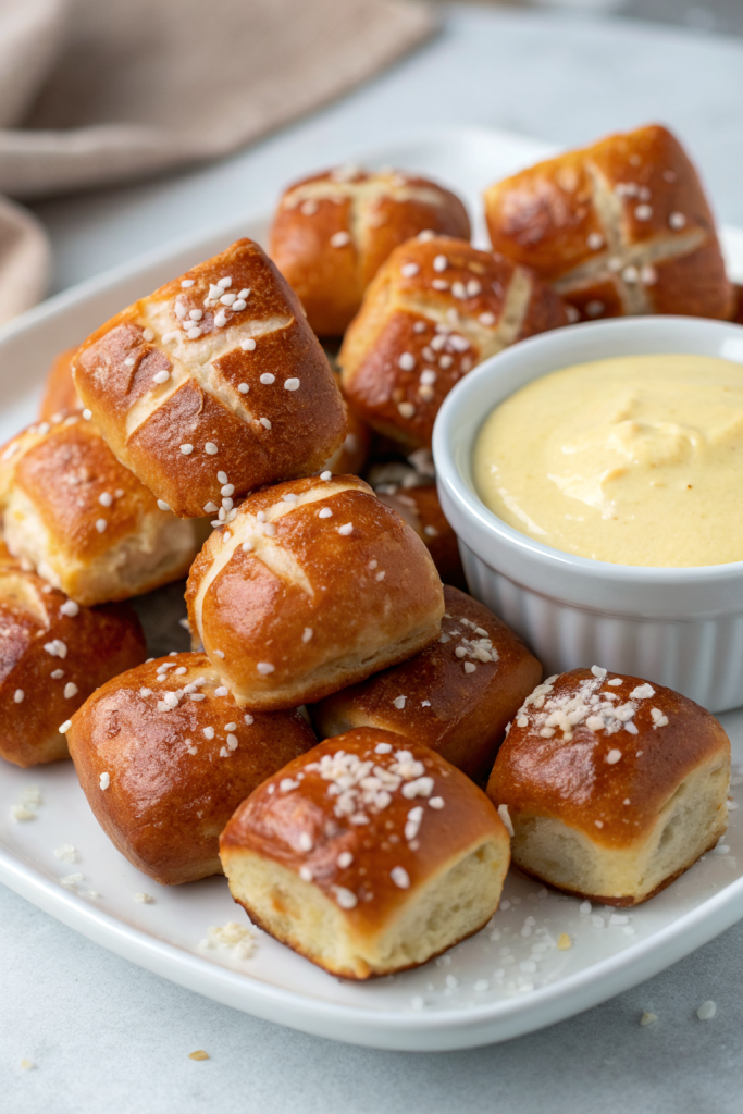Buttery Soft Pretzel Bites Recipe