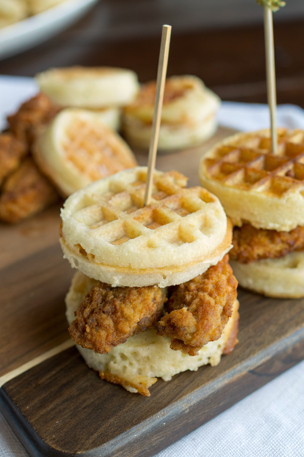 Chicken and Waffle Sliders Recipe