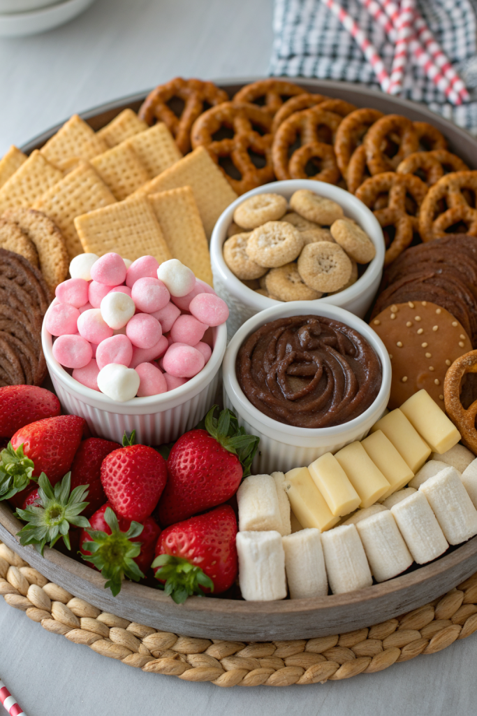 Chocolate And Strawberry Platter Recipe